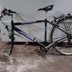 Bici da uomo Minerva Blauw, come riportato da Fietsdepot Hasselt utilizzando iLost