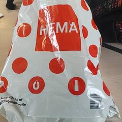 Taška - Plastiek zak, ako bolo nahlásené Regio Limburg - Leuven pomocou iLost