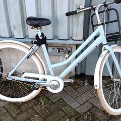 Damesfiets Blauw, zoals gemeld door Stadswerk072 met iLost