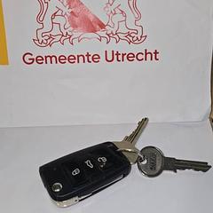 Clés & Clef de voiture Skoda, a été signalé par Gemeente Utrecht utilisant iLost