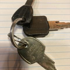 Sleutels, gerapporteerd met iLost