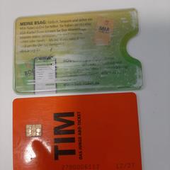 Tim-ticket Orange, gemeldet von Wilmering Brinkum über iLost