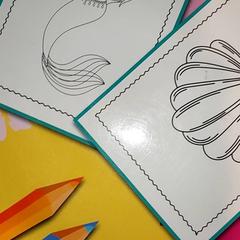 Literatura - kleurboek, como reportado por Centraal magazijn utilizando o iLost