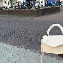 Schouder tas wit met portemonnee, as reported to iLost