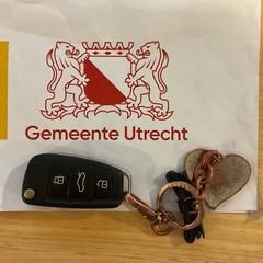Autoschlüssel Audi, gemeldet von Gemeente Utrecht über iLost