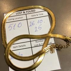 Collier Gold, a été signalé par MEININGER Hotel Vienna Downtown Sissi utilisant iLost