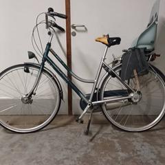 دراجة نسائية Thompson Groen-Grijs، كما تم الإبلاغ عنه بواسطة Fietsdepot Hasselt عبر iLost