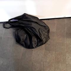 Tasje Zwart nylon, as reported by EBS Tramplein using iLost