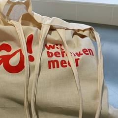 Taška - Stoffen draagtas, ako bolo nahlásené Regio Oost-Vlaanderen pomocou iLost