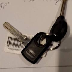 Bicycle key, as reported by TivoliVredenburg using iLost