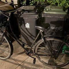 Fiets met postbezorgerstas, som rapportert til iLost