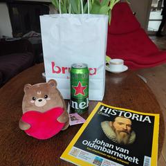 Papieren tas van de bruna an iLost gemeldet