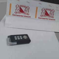 Car seat, as reported by Gemeente Utrecht using iLost