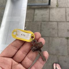 Sleutel met sleutelhanger, as reported to iLost