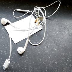 Elektronik - Oortjes met kabel, rapporterat av Centraal magazijn med iLost