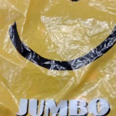 Sacchetto Jumbo met inhoud, come riportato da IKEA Utrecht utilizzando iLost