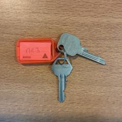 Klucze, zgłoszono przez Gemeente Amsterdam przy użyciu iLost