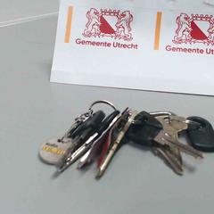 Sleutels, zoals gemeld door Gemeente Utrecht met iLost