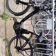 Bicicleta eléctrica masculina, segundo informou Stadswerk072 usando iLost