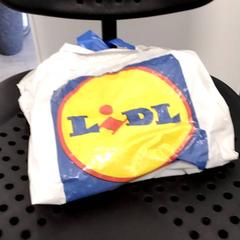 Plastic bag plastic Lidl, as reported by Arriva Infoshop Enschede using iLost