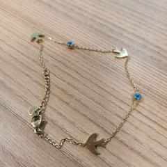 팔찌 gold/birds/blue eye, iLost를 사용하여 Vrije Universiteit Brussel (VUB)에 보고됨