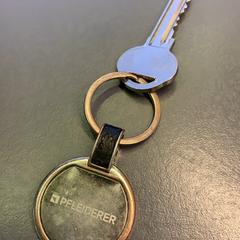 Sleutel, zoals gemeld door Eindhoven Airport met iLost