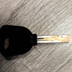 Clé de vélo, a été signalé par RRReis Trein Amersfoort / Ede-Wageningen utilisant iLost