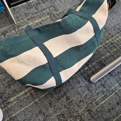 Bolsa de playa Groen/wit, ha sido reportado por Connexxion Noord Holland Noord Alkmaar con iLost