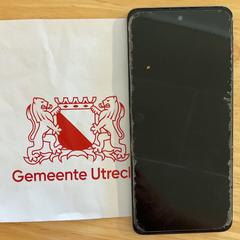 Chytrý telefon Oppo Blauw, jak nahlášeno Gemeente Utrecht pomocí iLost
