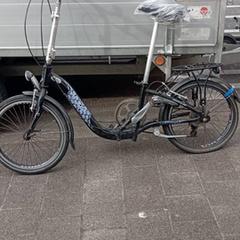 Plooifiets Oxford Raleigh zwart, amint azt Fietsdepot az iLost segítségével jelentette.
