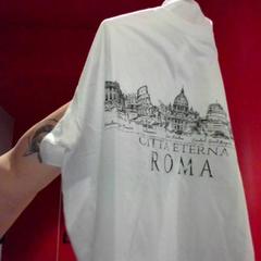 Shirts souvenir, as reported by MEININGER Hotel Roma Termini using iLost