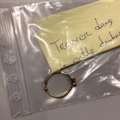 Ring Gold, zoals gemeld door MEININGER Hotel Paris Porte de Vincennes met iLost