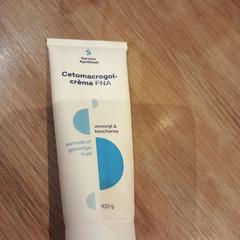 Crème tube creme, rapporterat av Van der Valk Hotel Vianen med iLost