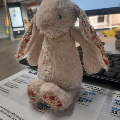 Jouet lapin blanc, a été signalé par IKEA Brest Guipavas utilisant iLost