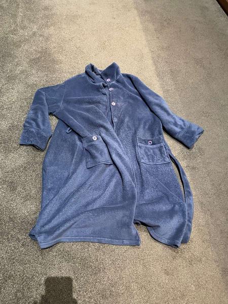Bathrobe Blauw