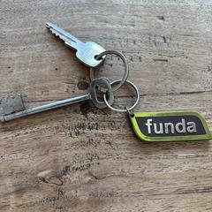 Sleutels schuur / poort en huis Funda hanger, as reported to iLost