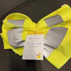 Fluohesje geel, amint azt Regio West-Vlaanderen az iLost segítségével jelentette.