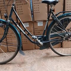 Emakumeen bizikleta Batavus Groen-Zwart, gisa salatu by Fietsdepot Hasselt iLost erabiliz