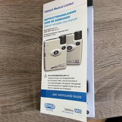 Odstock stimulator voor dropvoet/ pace standaard