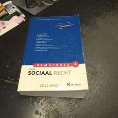 Codex Sociaalrecht 2022-23, segons ha informat Vrije Universiteit Brussel (VUB) mitjançant iLost