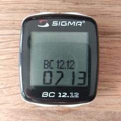 Fietscomputer Sigma BC 12.12, ha sido reportado a iLost