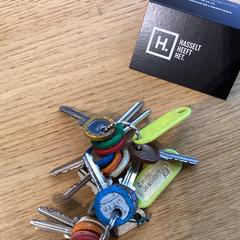 Nøkler, som rapportert av Stad Hasselt ved bruk av iLost