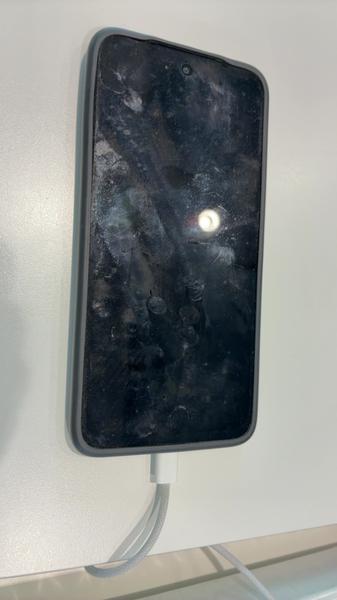Mobile phone Met beschermhoes. iPhone