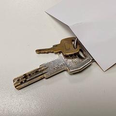 İLost kullanarak Centraal magazijn tarafından bildirildiği gibi Anahtar