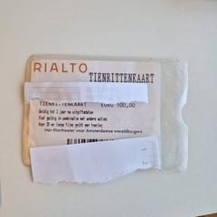 Rialto tienrittenkaart, segundo informou a iLost