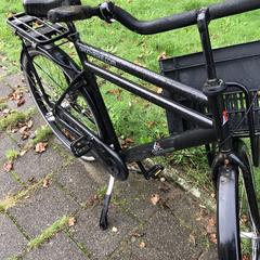 Zwarte herenfiets, come riportato a iLost