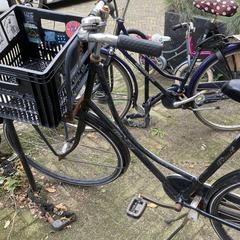 Zwarte oma fiets met krat, ha sido reportado a iLost