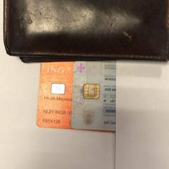 Peněženka Mendes, jak nahlášeno Connexxion Zeeland pomocí iLost