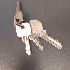 Keys 1 sleutel merk Sylca + 3 kleine sleutels, as reported by Gemeente Diepenbeek using iLost