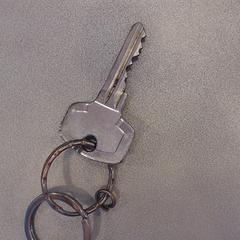 İLost kullanarak Walibi Holland tarafından bildirildiği gibi Sleutels Silveren sleutel met ronde sleutelhanger